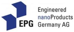 Logo EPG Engineered nanoProducts Germany AG