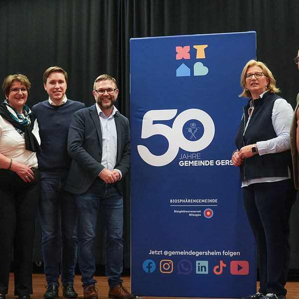 Eventfotografie Saarland: Gruppenfoto bei der Feier 50 Jahre Gemeinde Gersheim