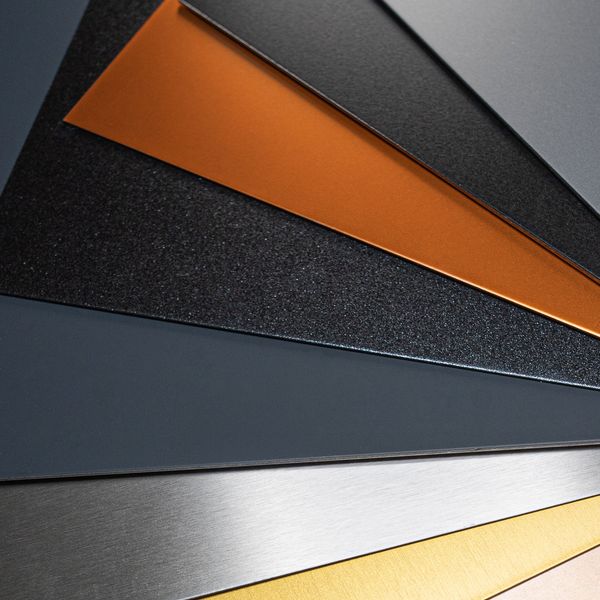 Product photography Saarland: colour-coated metal sheets from EPG